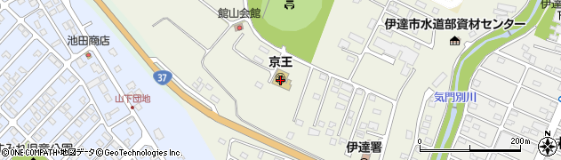 北海道伊達市館山町15周辺の地図