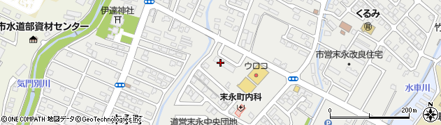 株式会社ウロコ　末永店周辺の地図