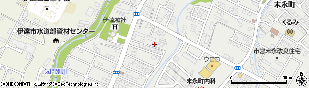 北海道伊達市末永町32周辺の地図