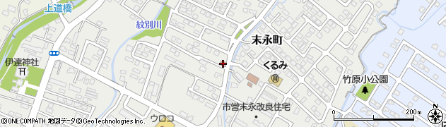 北海道伊達市末永町129周辺の地図