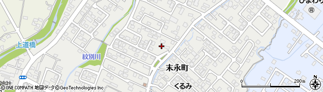 北海道伊達市末永町121周辺の地図