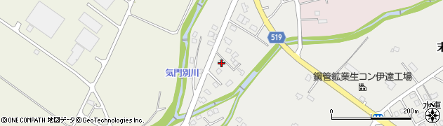 北海道伊達市末永町173周辺の地図