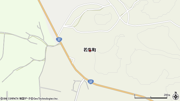 〒059-0155 北海道伊達市若生町の地図