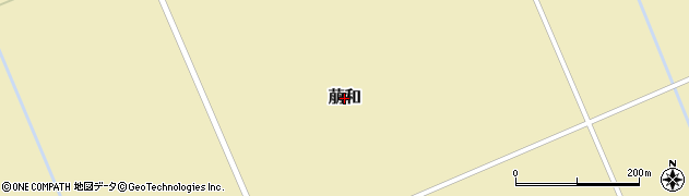 北海道大樹町（広尾郡）萠和周辺の地図