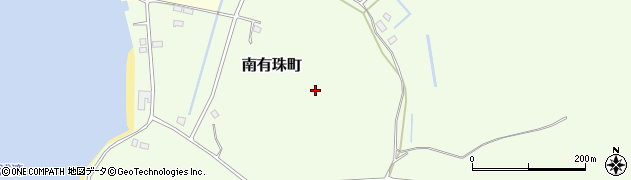 北海道伊達市南有珠町周辺の地図