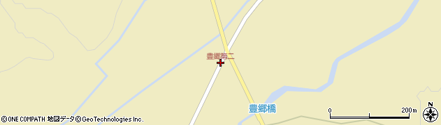 豊郷第二周辺の地図