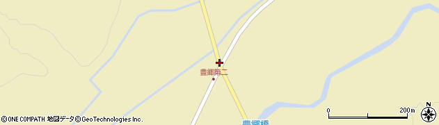 北海道沙流郡日高町豊郷周辺の地図