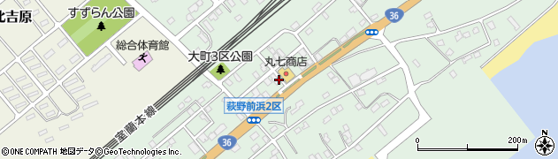 萩野歯科診療所周辺の地図