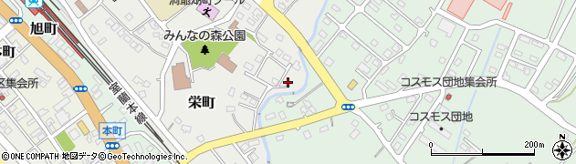 北海道虻田郡洞爺湖町栄町66周辺の地図