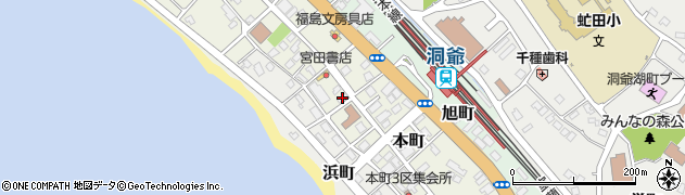 コムロ洋品店周辺の地図