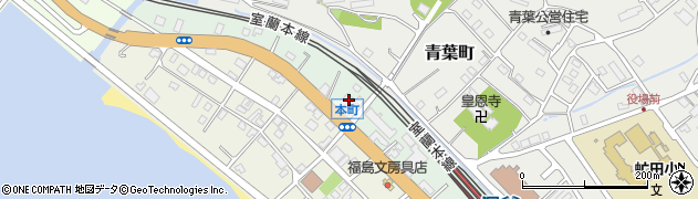日蓮宗虻田教会周辺の地図