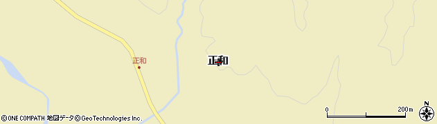 北海道沙流郡日高町正和周辺の地図