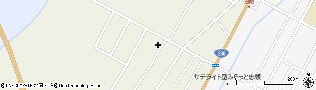 北海道幕別町（中川郡）忠類栄町周辺の地図