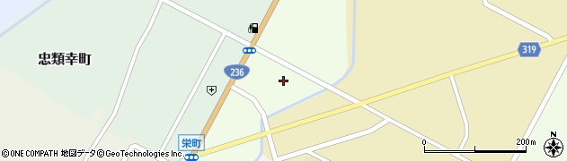 道東エア・ウォーター・エネルギー株式会社　忠類サービスセンター周辺の地図