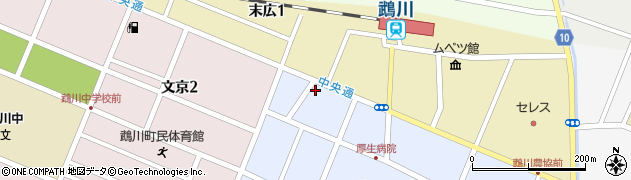 セイコーマート鵡川美幸店周辺の地図