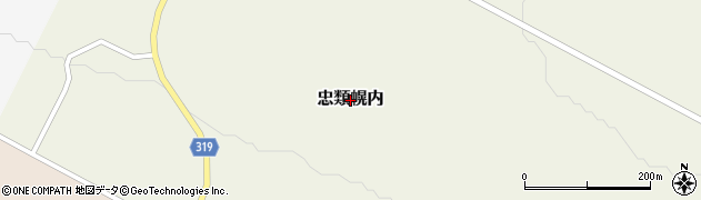 北海道幕別町（中川郡）忠類幌内周辺の地図