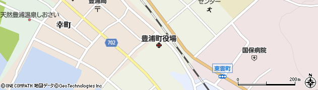 北海道豊浦町（虻田郡）周辺の地図