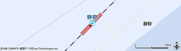 静狩駅周辺の地図