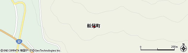 北海道虻田郡豊浦町船見町周辺の地図