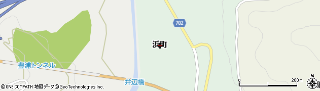 北海道虻田郡豊浦町浜町周辺の地図