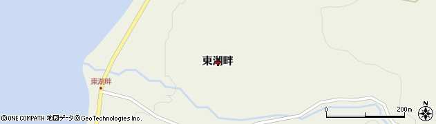 北海道有珠郡壮瞥町東湖畔周辺の地図