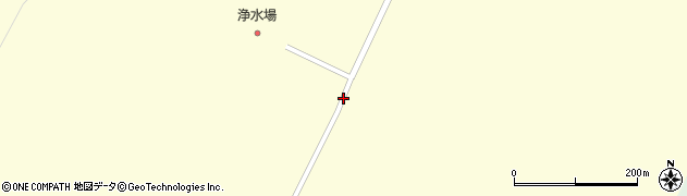 北海道中札内村（河西郡）南札内（西１線）周辺の地図