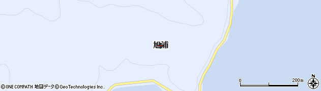 北海道洞爺湖町（虻田郡）旭浦周辺の地図