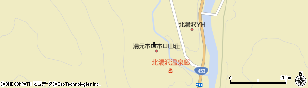 北海道伊達市大滝区北湯沢温泉町33-1周辺の地図