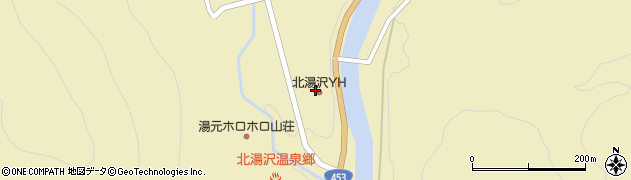 北海道伊達市大滝区北湯沢温泉町50周辺の地図