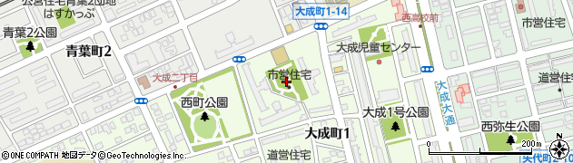 大成3号公園周辺の地図