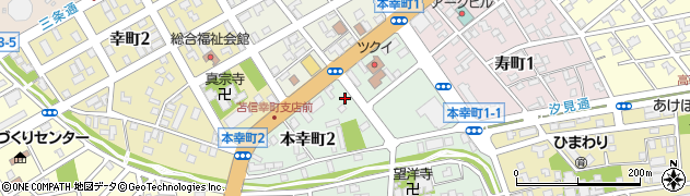 小松畳店周辺の地図