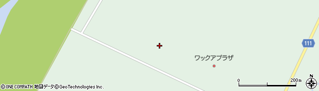 北海道中札内村（河西郡）上札内（西２線）周辺の地図