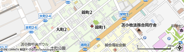 焼肉レストラン 食道園 錦町店周辺の地図