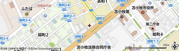東京海上日動火災保険株式会社　苫小牧支社周辺の地図