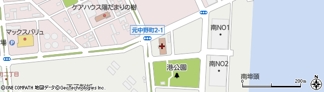 横浜植物防疫所札幌支所室蘭・苫小牧出張所周辺の地図