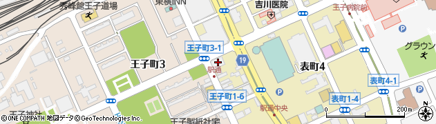 王子不動産株式会社　北海道支店不動産管理部周辺の地図