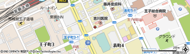 トヨタレンタリース新札幌苫小牧駅南口店周辺の地図
