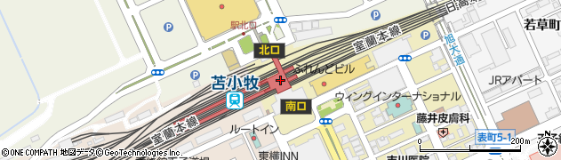 北海道クリーン・システム株式会社　苫小牧支店周辺の地図