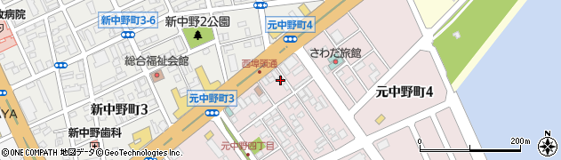 丸井産業株式会社　苫小牧営業所周辺の地図