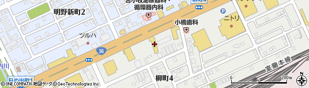 北海道三菱自動車販売（株）苫小牧店周辺の地図