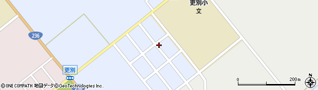 北海道更別村（河西郡）更別（南１線）周辺の地図