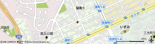 深田燃料店周辺の地図