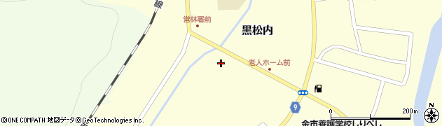 北海道寿都郡黒松内町黒松内563-24周辺の地図