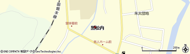 北海道寿都郡黒松内町黒松内407-1周辺の地図
