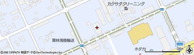札幌通運苫小牧支店周辺の地図