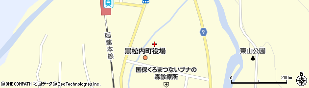 北海道寿都郡黒松内町黒松内301周辺の地図