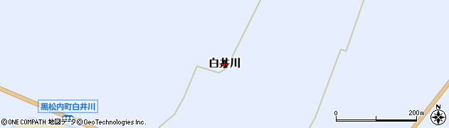 北海道黒松内町（寿都郡）角十周辺の地図