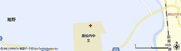 黒松内町立黒松内中学校周辺の地図