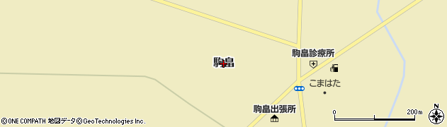 北海道幕別町（中川郡）駒畠周辺の地図