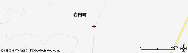北海道帯広市岩内町周辺の地図